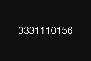 3331110156