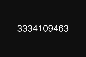 3334109463