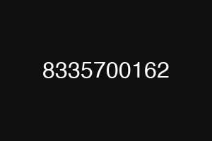 8335700162