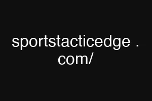 sportstacticedge . com/